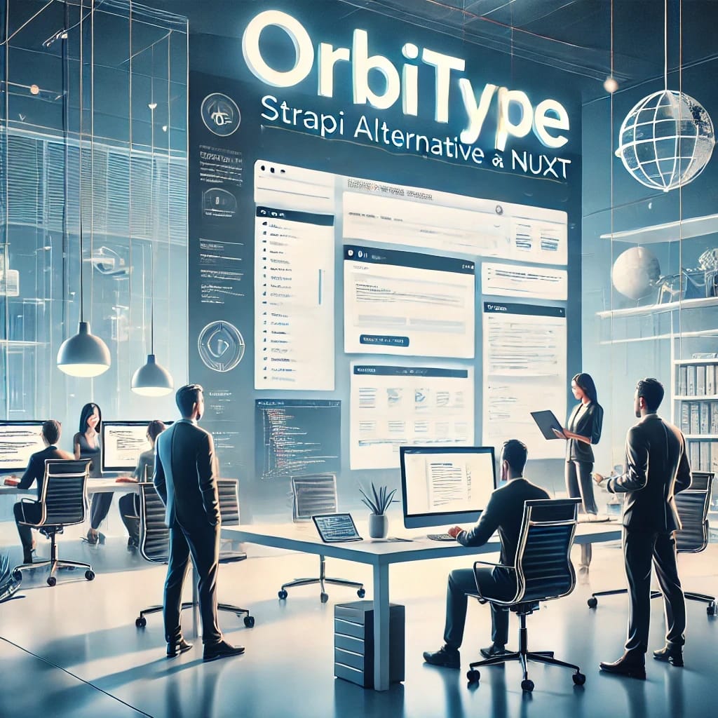 Featured image for Orbitype: The Leading Strapi Alternative and Nuxt Headless CMS